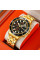 Мужские кварцевые часы Skmei 9335GDBK с хронографом Gold-Black