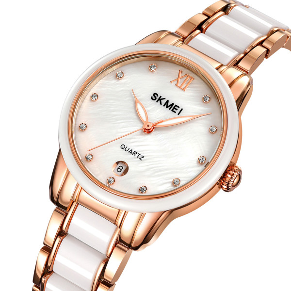 Женские часы Skmei 2175RG Rose Gold кварцевые с водозащитой 3 ATM