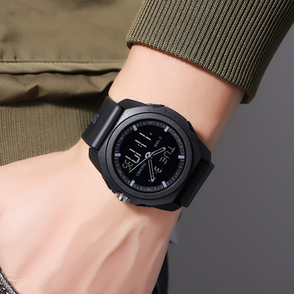 Мужские тактические часы Skmei 2199GY Grey с водозащитой 5 ATM