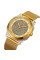 Жіночий годинник Skmei 2278GD Gold кварцовий 5 ATM золотистий