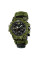 Мужские тактические часы Skmei 1155BNAG Army Green 5 ATM с паракордом