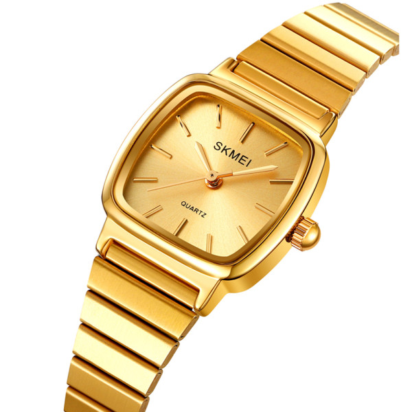 Жіночий годинник Skmei 2292GD Gold кварцовий золотистий з мінеральним склом