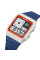 Спортивные часы Skmei 2347WTBU Blue-White с подсветкой и секундомером