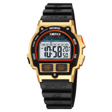 Годинник наручний Skmei 2263BKGD Black-Gold електронний 10 ATM
