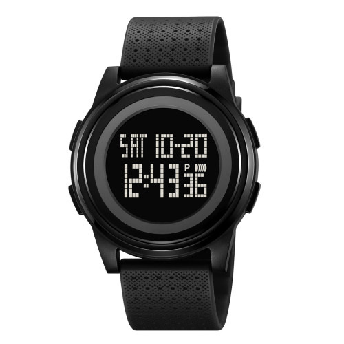 Чоловічий тактичний годинник Skmei 2378BKBK Black 5 ATM