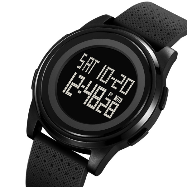 Чоловічий тактичний годинник Skmei 2378BKBK Black 5 ATM