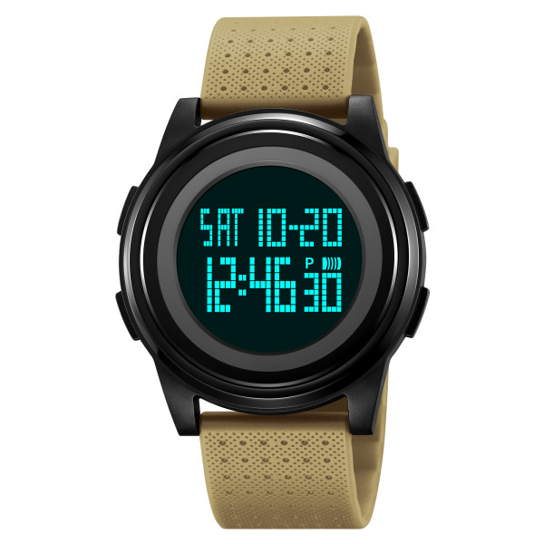 Мужские тактические часы Skmei 2378KH Khaki с водозащитой 5 ATM