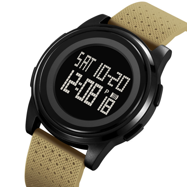 Мужские тактические часы Skmei 2378KH Khaki с водозащитой 5 ATM