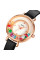 Женские часы Skmei 2041RG Rose Gold кварцевые с кожаным корешком