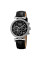 Жіночий годинник Skmei 2089SIBK Silver-Black із хронографом та шкіряним ремінцем
