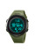 Тактические мужские часы Skmei 2166AG Army Green с компасом и водозащитой