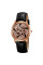 Женские часы Skmei 2179BK Black с кожаным корешком и минеральным стеклом