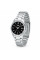 Женские часы Casio LTP-1183A-1A на стальном браслете с черным циферблатом