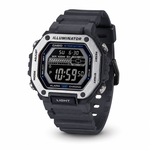 Чоловічий годинник Casio MWD-110H-8B спортивний водозахищений 10 ATM