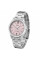 Жіночий годинник Casio LTP-V005D-4B2 з рожевим циферблатом та сталевим браслетом
