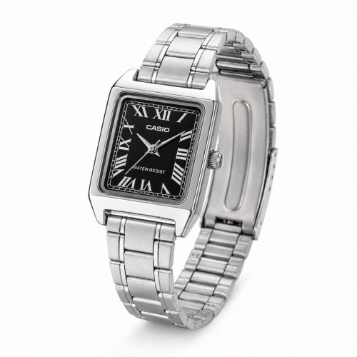 Женские часы Casio LTP-V007D-1B с металлическим браслетом