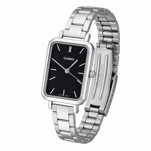 Жіночий годинник Casio LTP-V009D-1E кварцовий з металевим браслетом