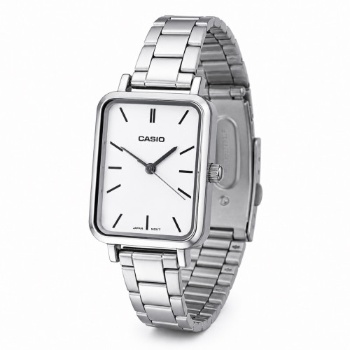 Жіночий годинник Casio LTP-V009D-7E кварцовий із металевим браслетом
