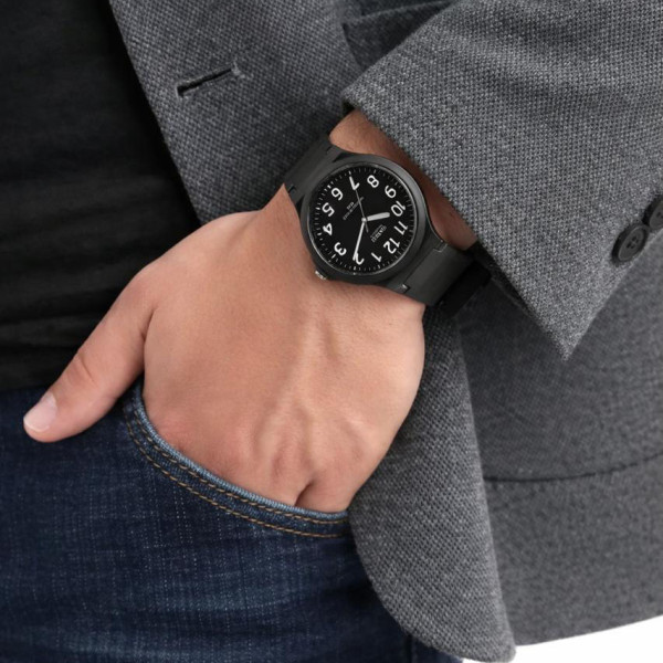 Чоловічий годинник Casio MW-240-1B кварцовий водонепроникний 5 ATM чорний