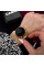 Женские часы Casio LTP-VT01G-1B с золотистым браслетом и черным циферблатом