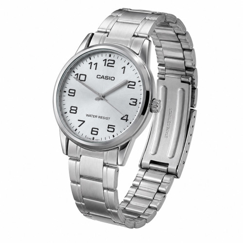 Чоловічий годинник Casio MTP-V001D-7B кварцовий зі сталевим браслетом