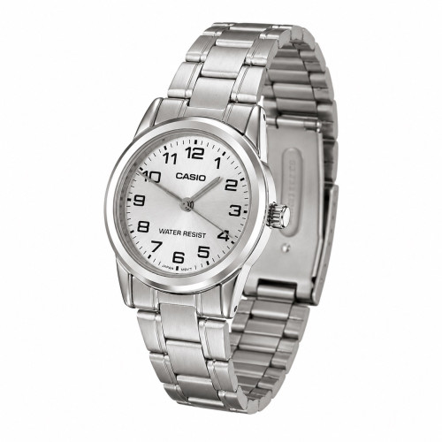 Жіночий годинник Casio LTP-V001D-7B на металевому браслеті