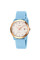 Женские часы Skmei 2319BU Blue с каучуковым корешком и водозащитой 3 ATM