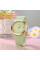 Жіночий годинник Skmei 2319GN Green класичний каучуковий 3 ATM