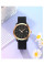 Женские часы Skmei 2319BK Black кварцевые водонепроницаемые черные
