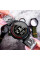 Чоловічий спортивний годинник Skmei 2412SBK Black Steel з водозахистом 5 ATM