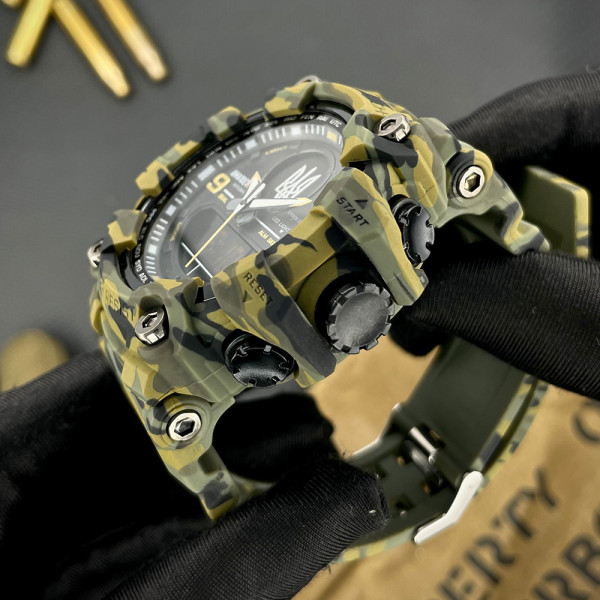 Мужские тактические часы Awarder 001 Тризуб 5 ATM Camo Green