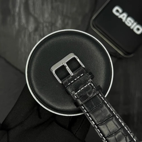 Чоловічий годинник Casio MTP-1375L-7A кварцовий з шкіряним ремінцем 5 ATM