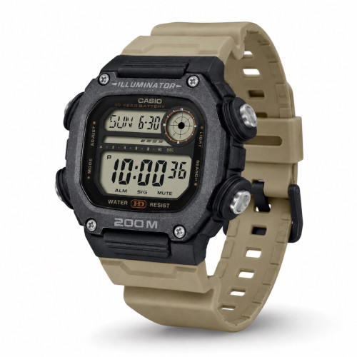 Мужские электронные часы Casio DW-291HX-5A с водозащитой 20 ATM
