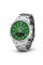 Мужские часы Casio AMW-880D-3A стальные с зеленым циферблатом