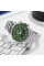 Мужские часы Casio AMW-880D-3A стальные с зеленым циферблатом