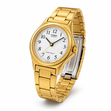 Жіночий годинник Casio LTP-1130N-7B класичний кварцовий золотистий