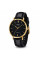Женские часы Casio LTP-VT01GL-1B с кожаным ремешком и минеральным стеклом