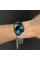 Мужские часы Casio MTP-B145D-2A2 кварцевые с синим циферблатом 5 ATM