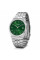 Мужские часы Casio MTP-B145D-3A зеленый циферблат стальной браслет