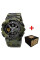 Чоловічий тактичний годинник Awarder 005 Тризуб золото Camo Green 5 ATM