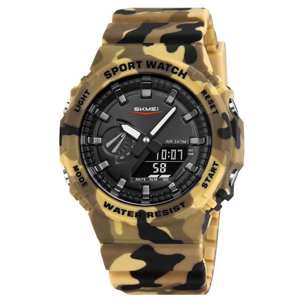 Тактичний чоловічий годинник Skmei 2351CMDT Desert Camouflage