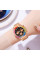 Часы унисекс Skmei 2352RGBK Rose Gold-Black хронограф люминесцентный