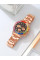 Часы унисекс Skmei 2352RGBK Rose Gold-Black хронограф люминесцентный