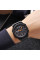 Спортивний чоловічий годинник Skmei 2355BKOG Black-Orange з водозахистом 5 ATM