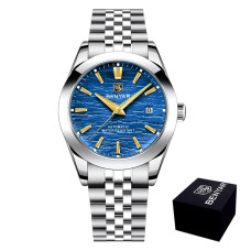 Мужские механические часы Benyar BY-5209 Blue 5 ATM