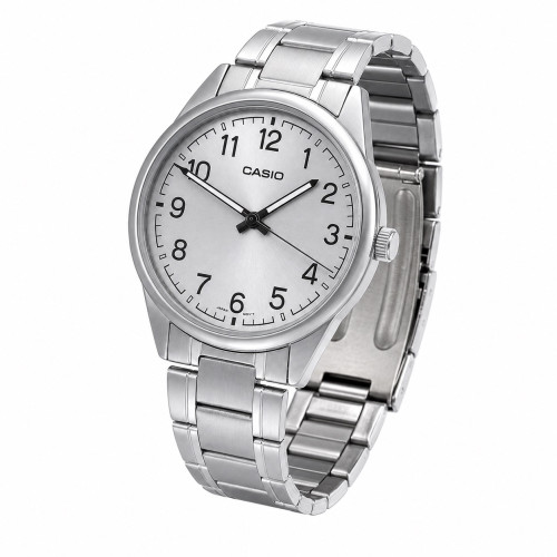 Мужские часы Casio MTP-V005D-7B4 кварцевые металлические серебристые