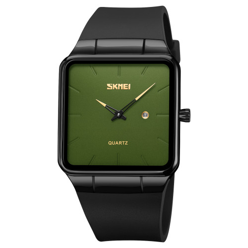 Годинник наручний Skmei 1961BKGN Black-Green унісекс