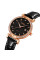 Женские часы Skmei 2169RGBK Rose Gold-Black классические кожаный ремешок
