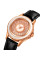 Женские часы Skmei 2172RGBK Rose Gold-Black классические кожаные