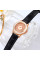 Женские часы Skmei 2172RGBK Rose Gold-Black классические кожаные